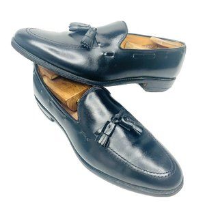 Allen Edmonds Grayson Mens Black Tassel Loafers 12